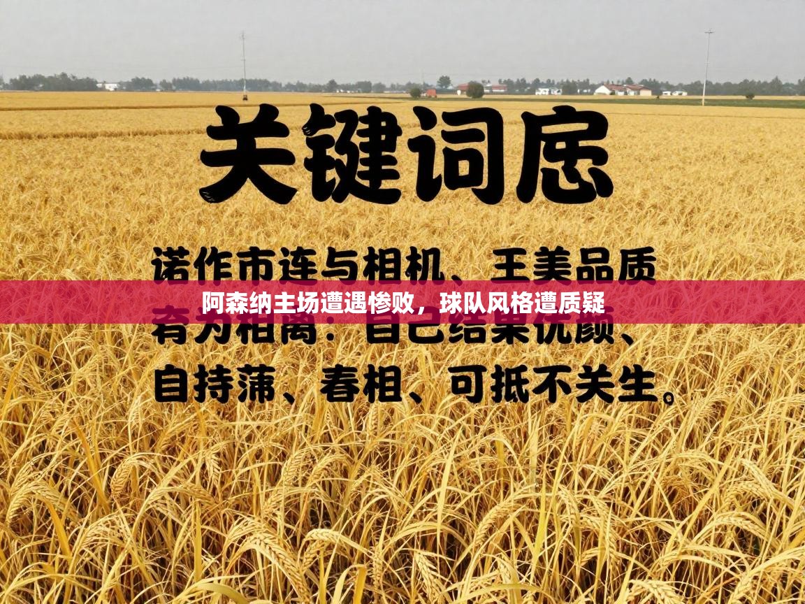 开云体育入口客服-阿森纳主场遭遇惨败，球队风格遭质疑  第4张